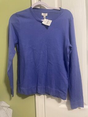 J. Crew Periwinkle Crewneck Lightweight Sweater